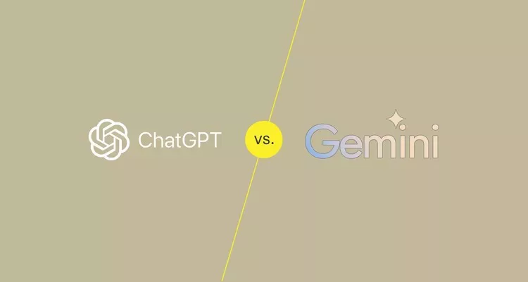 مقایسه ChatGPT و گوگل Gemini